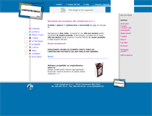 Tablet Screenshot of cartotecnicamarta.it